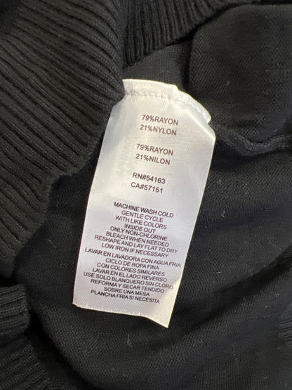 Andrew Marc Women’s Black Long Sleeve Turtleneck Sweater - M