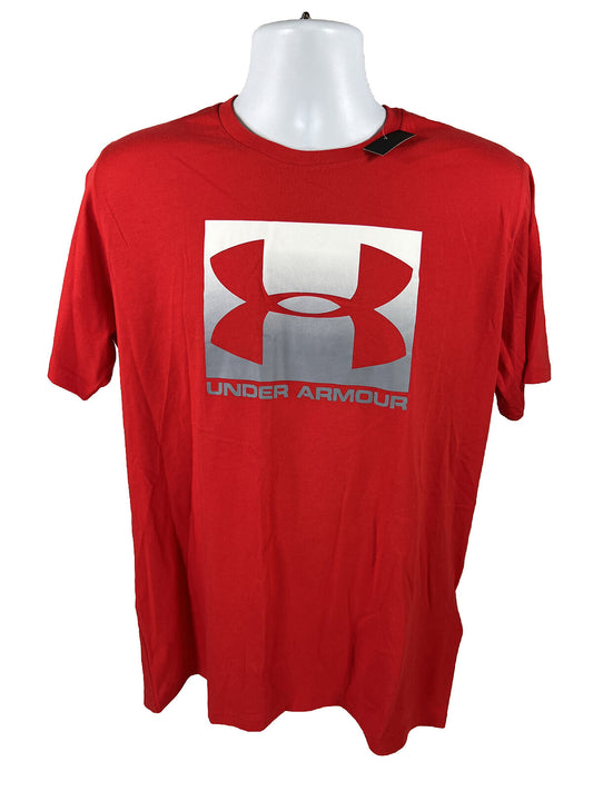 NEW Under Armour Men's Red Boxed Sportstyle Short Sleeve T-Shirt - L