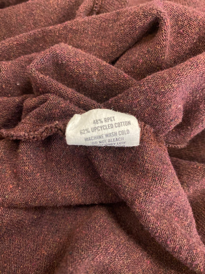 Taylor Stitch Men’s Burgundy Short Sleeve Pocket Front Heavy T-Shirt - 44/US XL