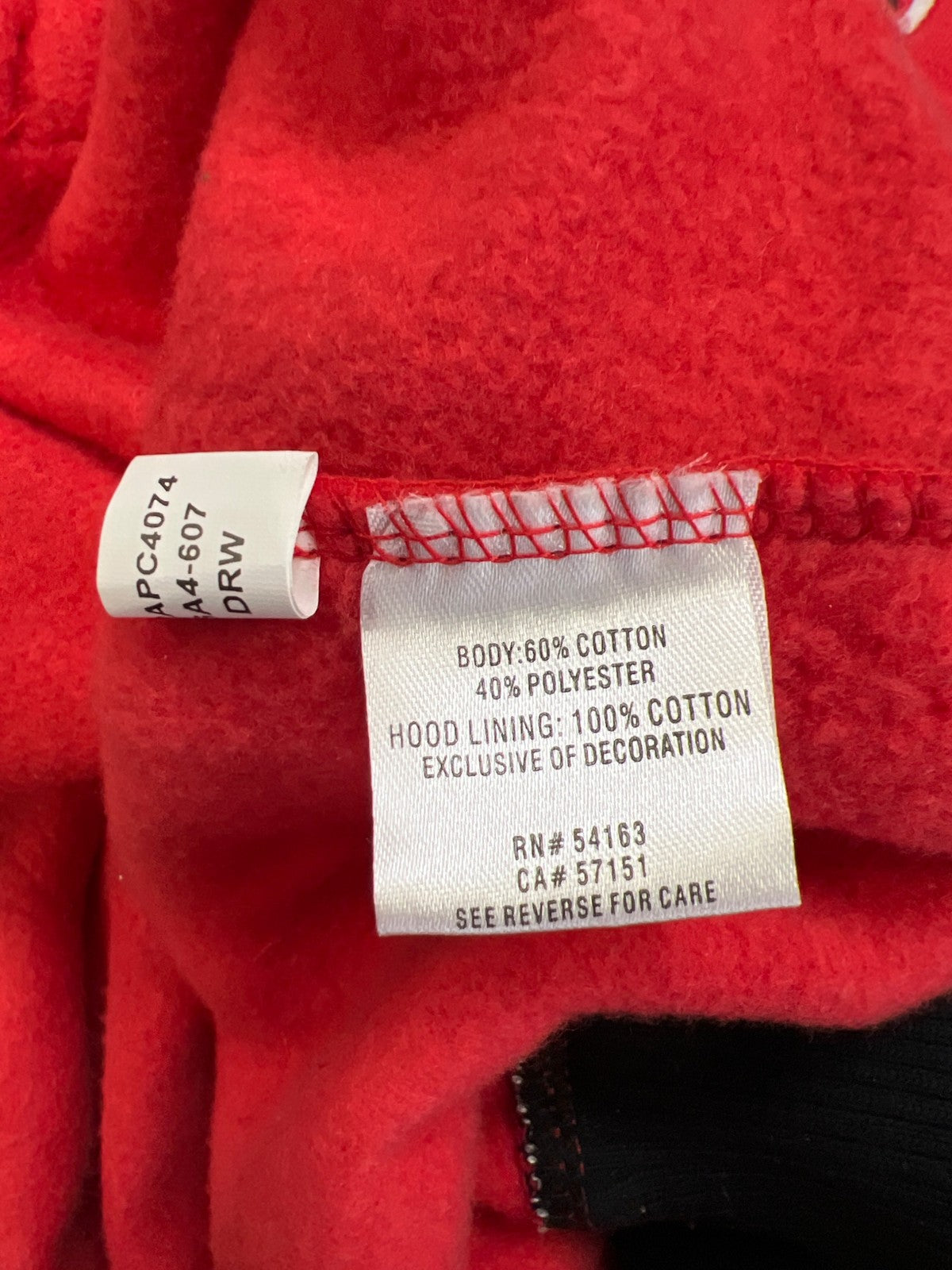 GIII Sports Men’s Red NHL Detroit Red Wings Full Zip Sweatshirt - XL