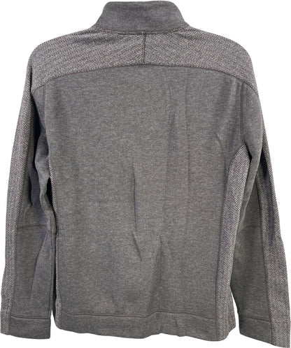 Marc Anthony Men’s Gray Slim Fit Double Zipper Sweater Jacket - XL