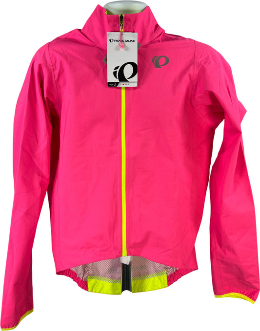 Pearl Izumi Men’s Pink Pro Aero Windbreaker Packable Biking Jacket - L