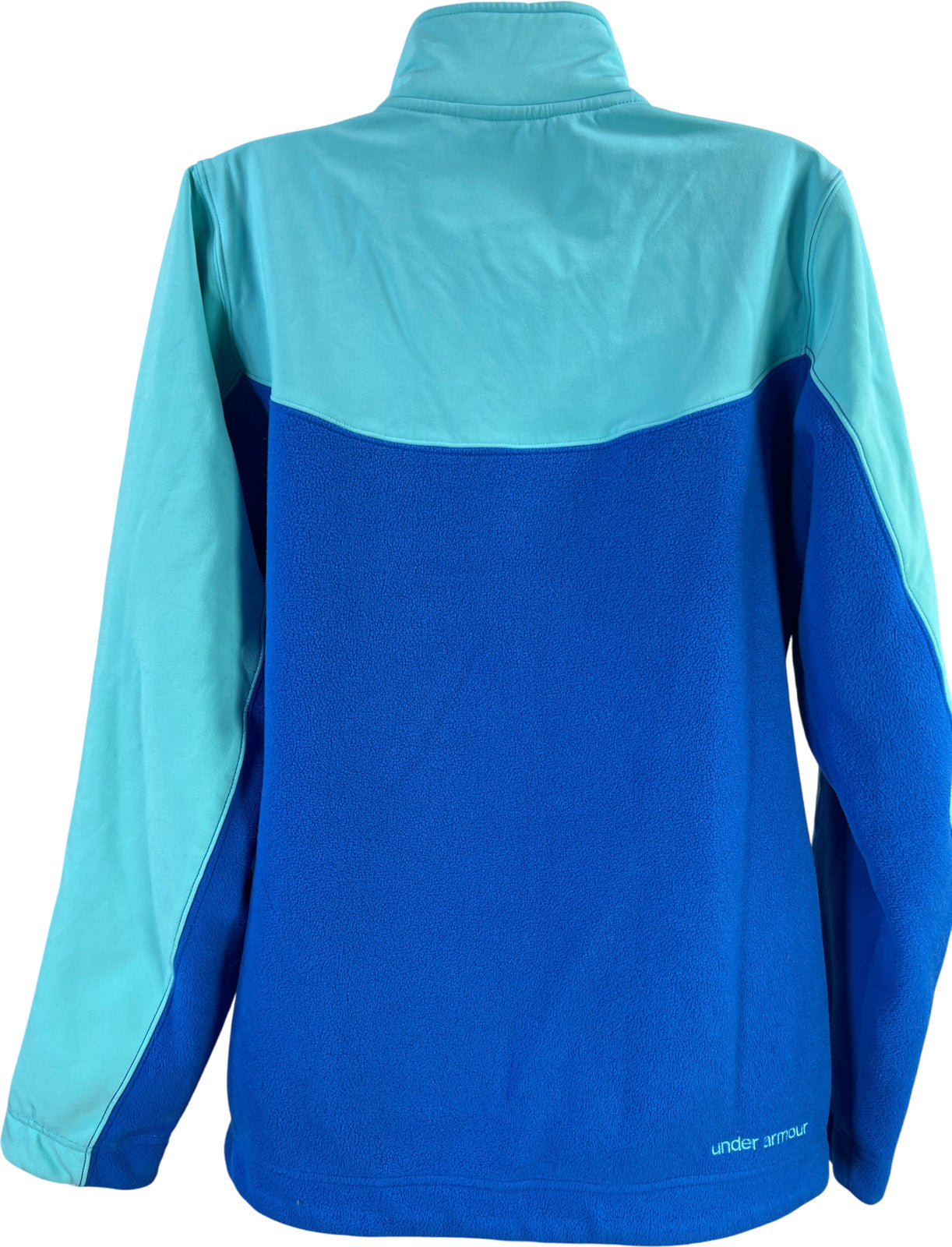Under Armour Women’s Blue Fleece Long Sleeve Full Zip Jacket - L