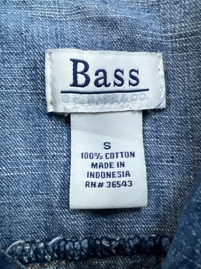 Bass Women’s Medium Wash Blue Denim Jean Jacket - S