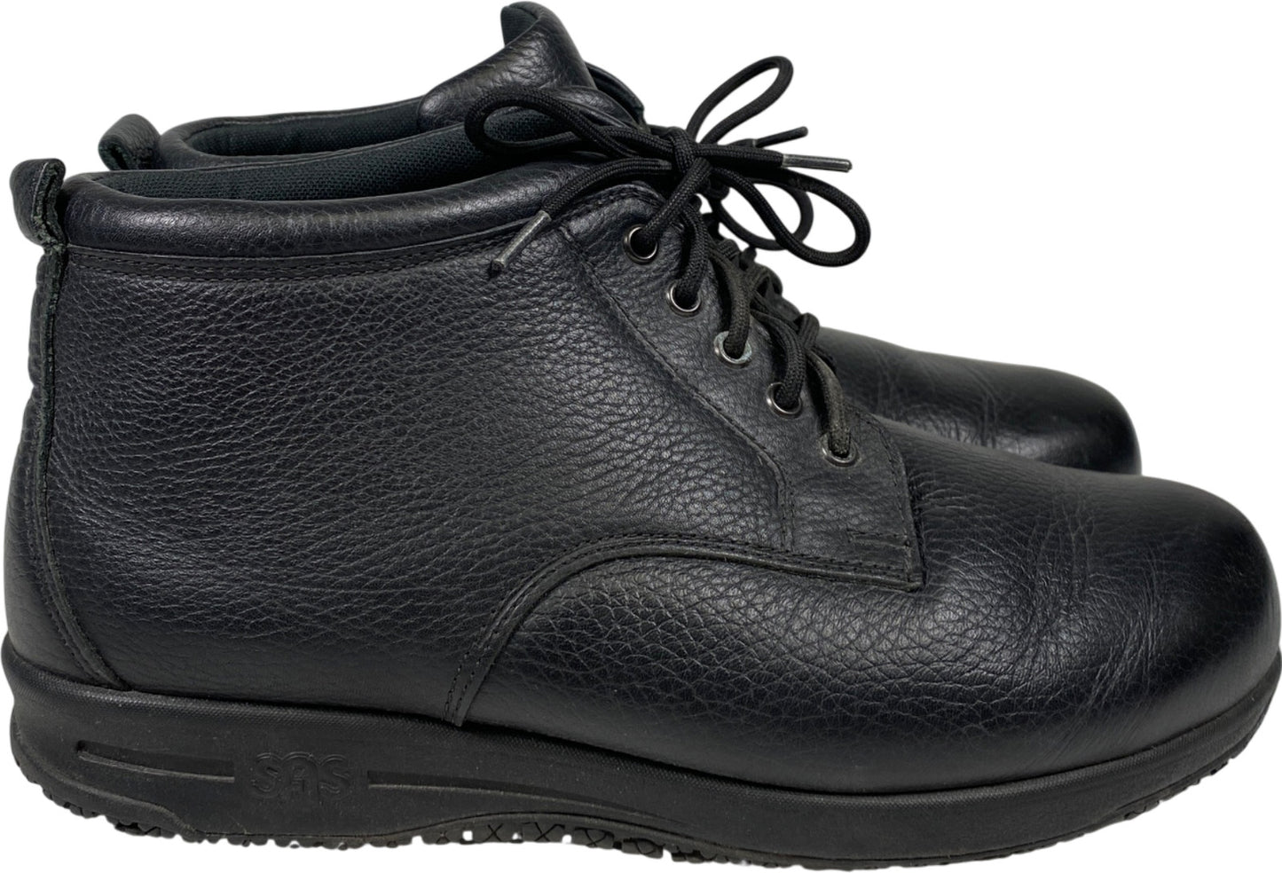 SAS Women’s Black Leather Alpine Slip Resistant Lace Up Boots - 10WW
