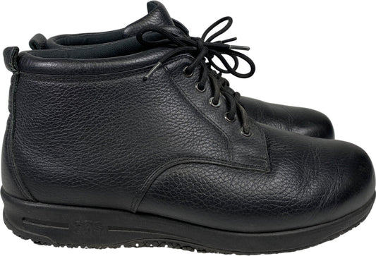 SAS Women’s Black Leather Alpine Slip Resistant Lace Up Boots - 10WW