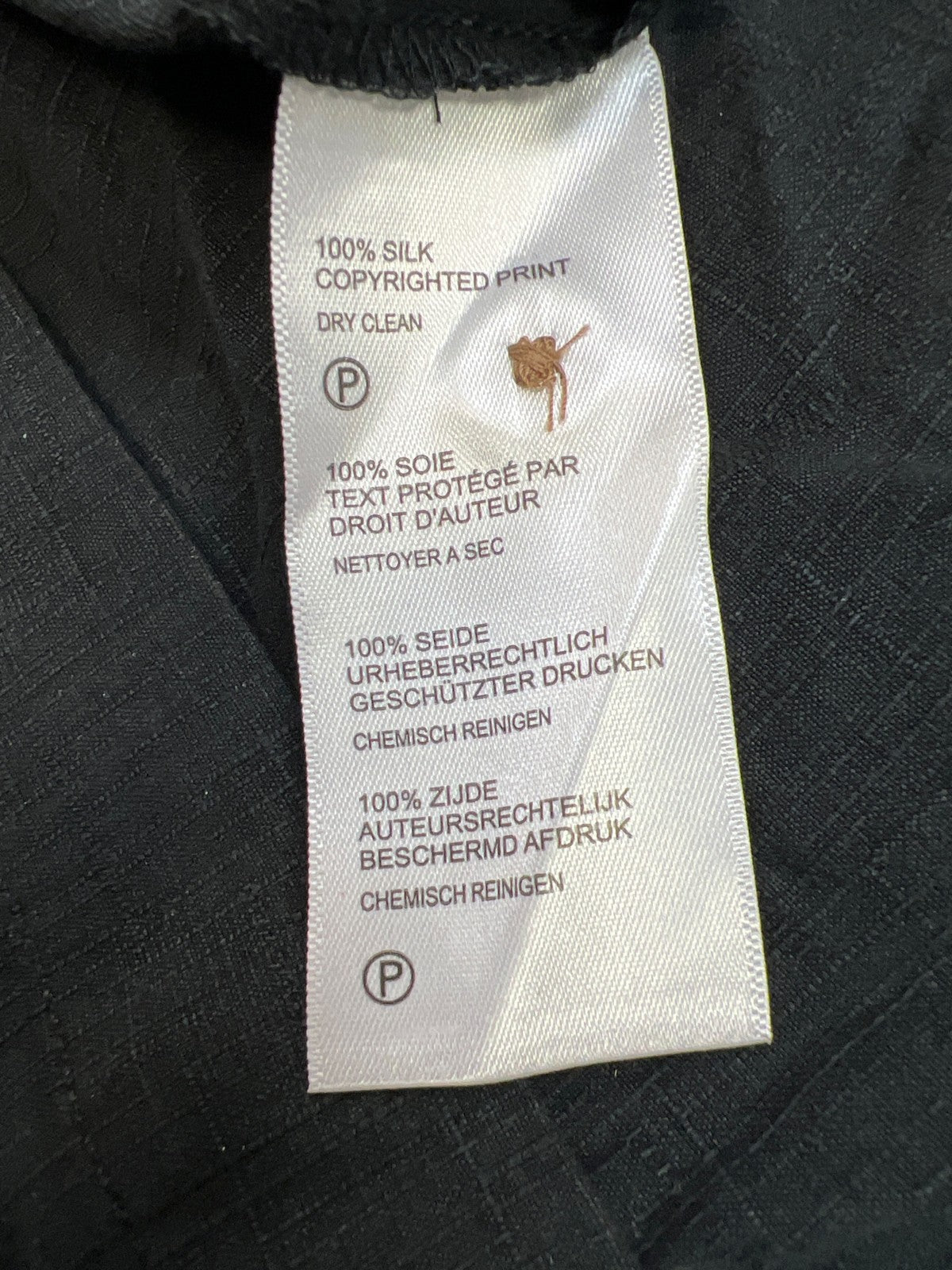 Tommy Bahama Men’s Black Tropical Christmas Silk Button Up Shirt - 3XL