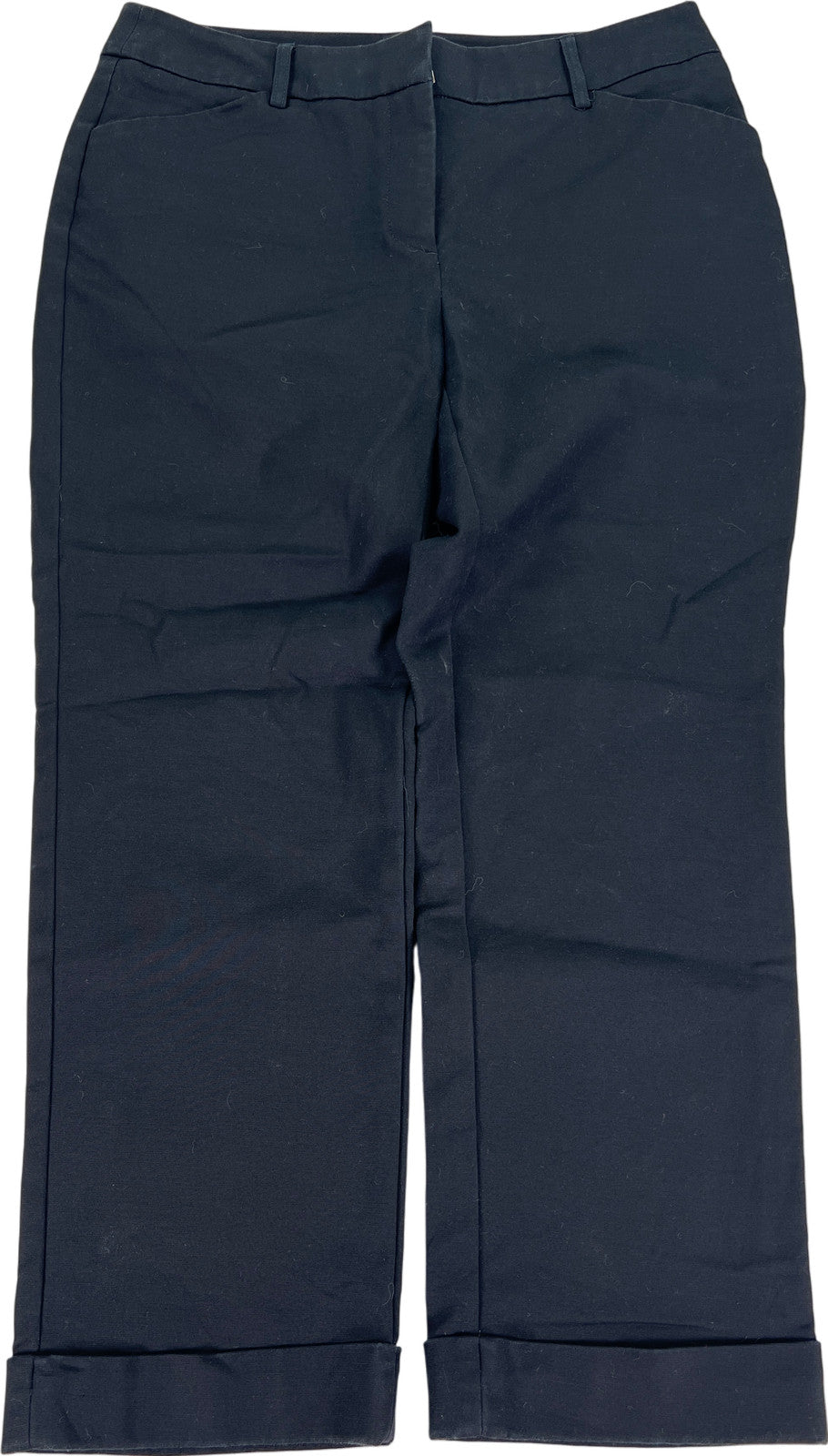 Chico’s Women’s Black So Slimming Crop Dress Pants Pants - 00