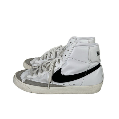 Nike Men's White Blazer Mid 77 Vintage High Top Sneakers - 10