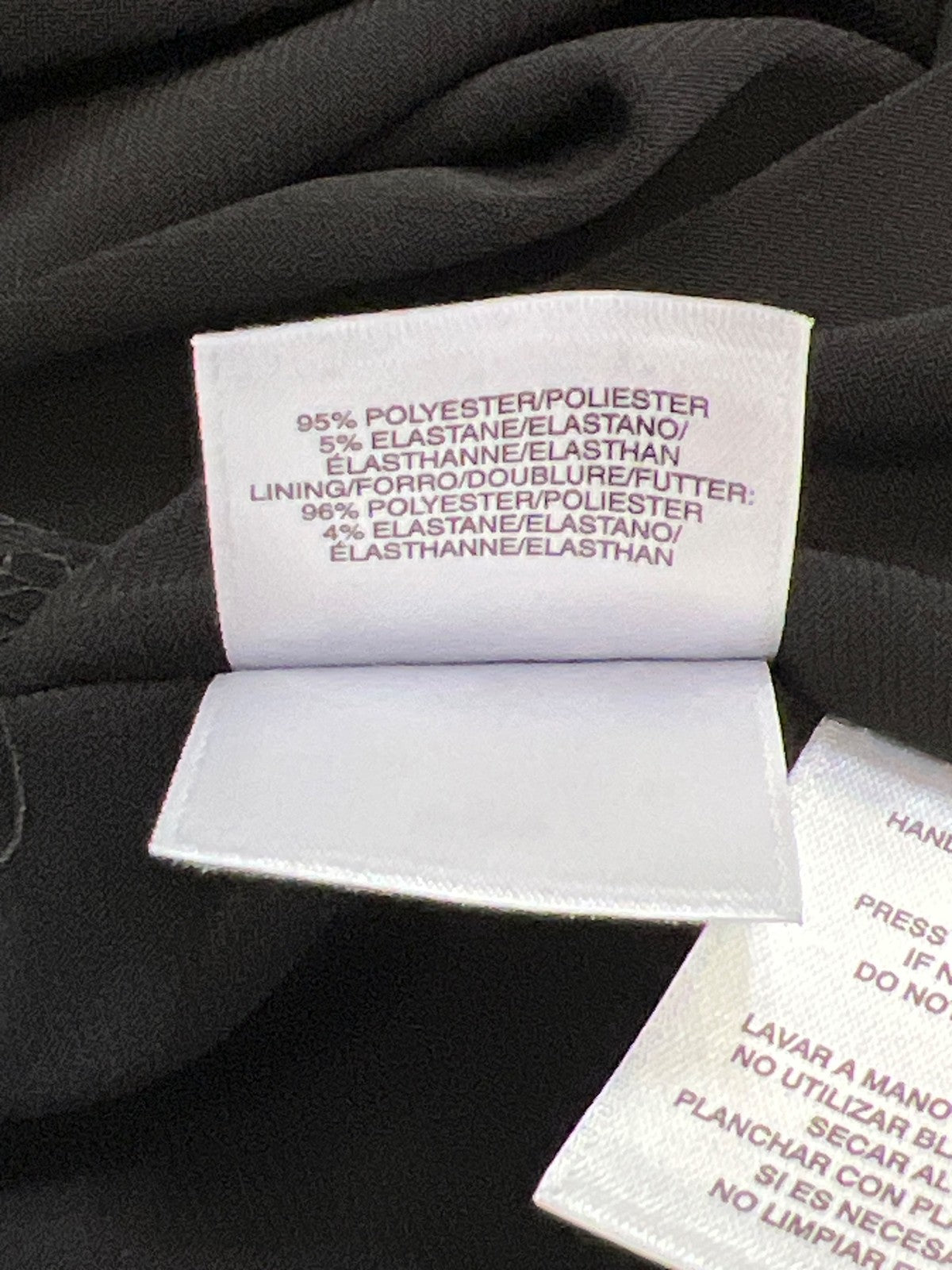 Anne Klein Women’s Black Beaded Strap Sleeveless Shift Dress - 14