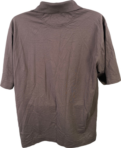 Cutter and Buck Men’s Gray Short Sleeve Polo Shirt - XL