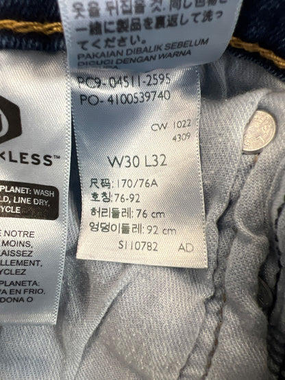 Levi’s Men’s Medium Wash 511 Slim Fit Denim Jeans - 30x32