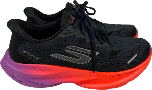 Skechers Women’s Black Aero Spark Arch Fit Lace Slip In Walking Sneakers - 7