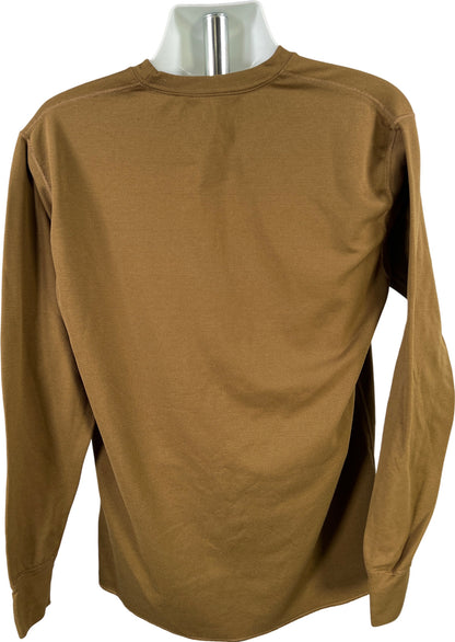 Cabela’s Men’s Brown Long Sleeve Underwear/Baselayer Shirt - XL Tall