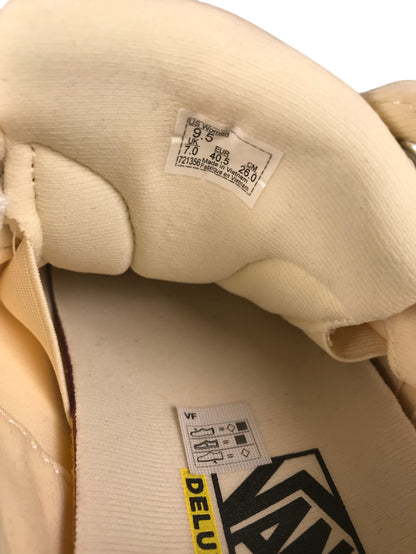 Vans Women’s Light Yellow Canvas Lace Up Sneakers - 9.5