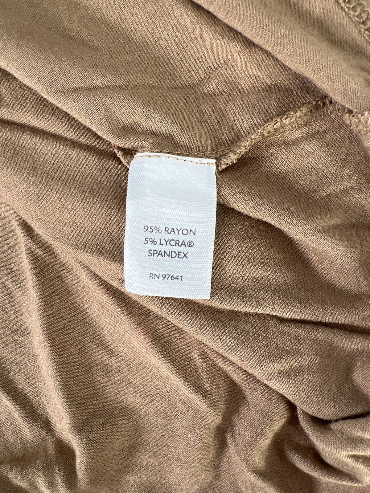 J.Jill Women’s Brown Floral Wearever Collection Long Sleeve Shirt - M Petite