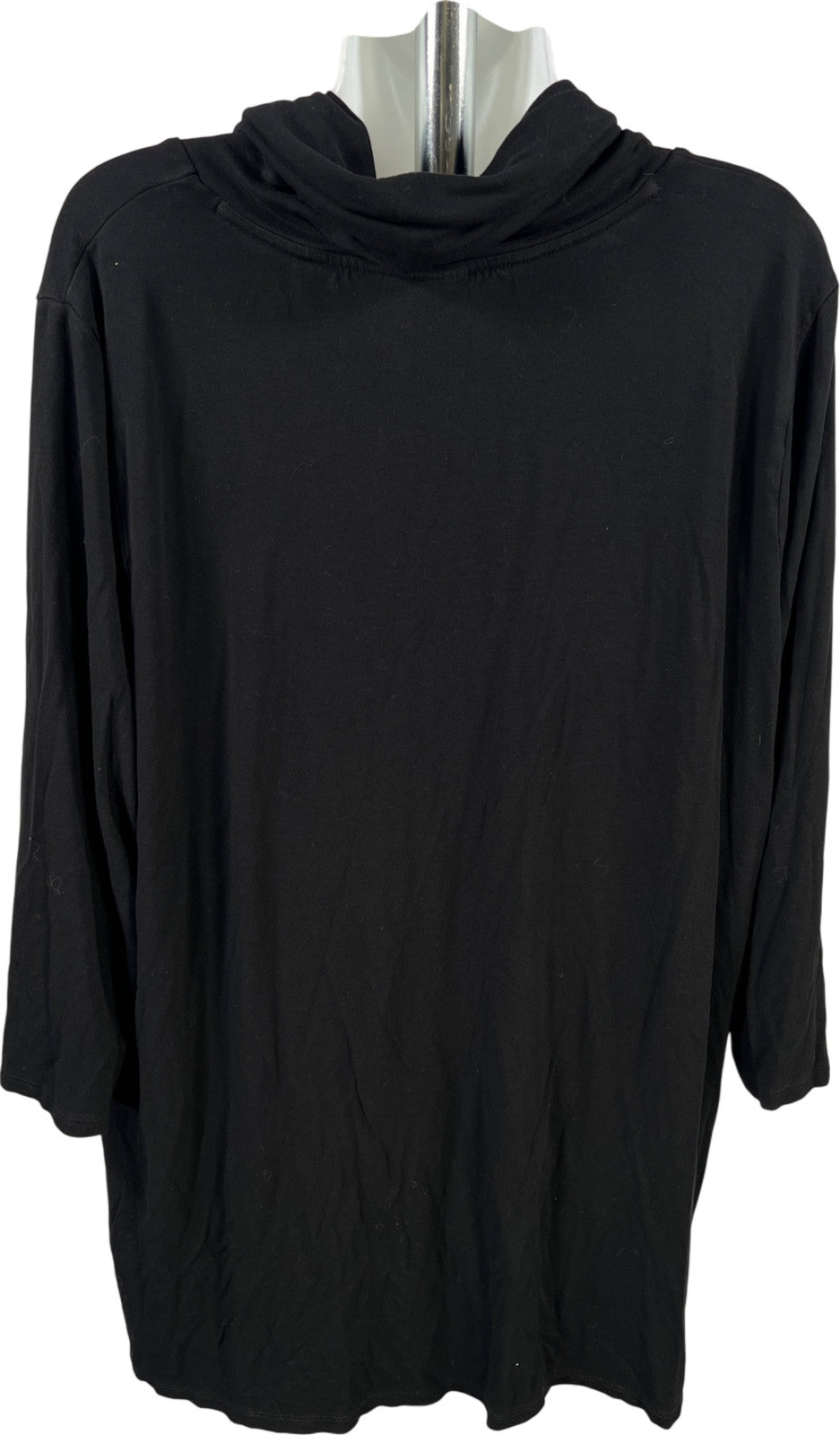 J.Jill Wearever Collection Women’s Black 3/4 Sleeve Blouse - Plus 2X