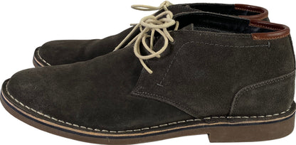 Kenneth Cole Reaction Men’s Gray Suede Desert Wind Chukka Shoes - 12