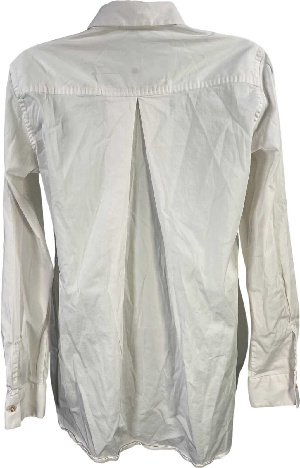 Le Sarte Pettegole Women’s White Long Sleeve Button Up Shirt - 44/US L