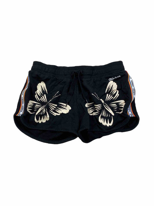 Adidas x Farm Women's Black Butterfly Sweatshorts - M