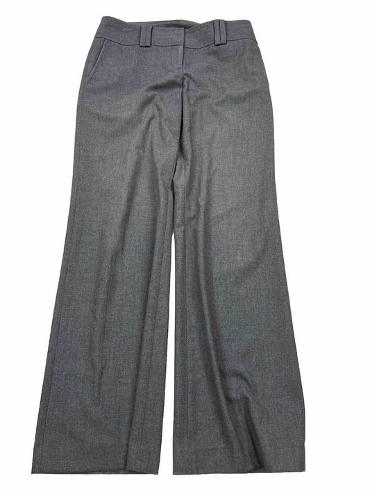 Ann Taylor Women's Gray Lindsay Boot Cut Dress Pants - 4