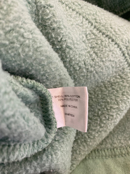 Orvis Women’s Green 1/4 Zip Fleece Lined Long Sleeve Pullover Sweatshirt - M