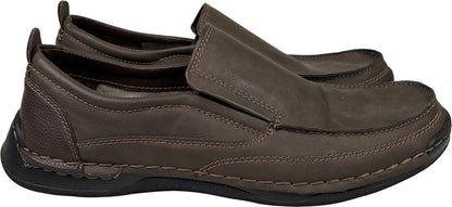 Izod Men’s Gray Memory Foam Thomas Slip On Walking Loafers - 9