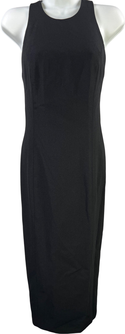 Ann Taylor Women’s Black Sleeveless Midi Sheath Dress - 2 Petite