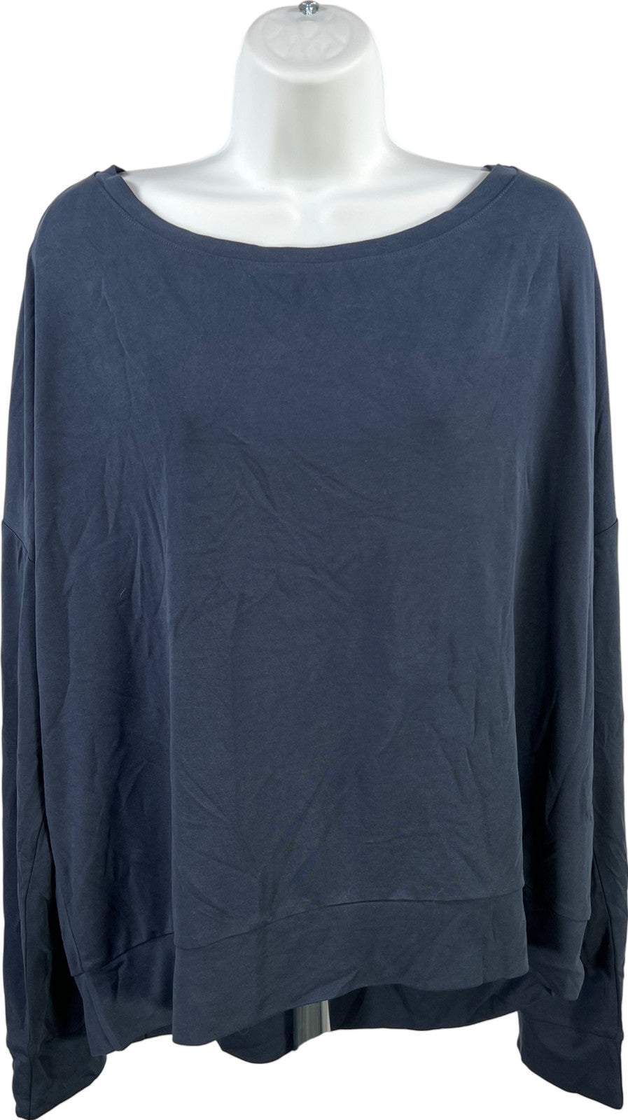 Fabletics Women’s Blue Loose Fit Betty Pullover Shirt - XXL