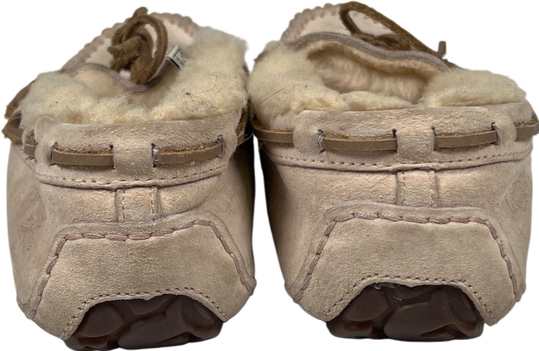 UGG Dakota Women’s Light Beige Shearling Lined Dakota Slippers - 6
