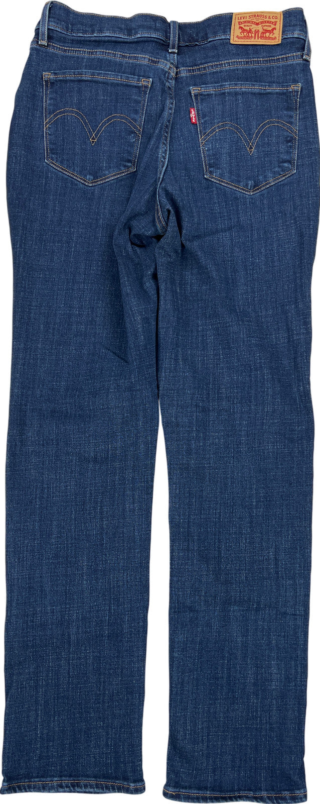 Levi’s Women’s Dark Wash Classic Straight Denim Jeans - 26