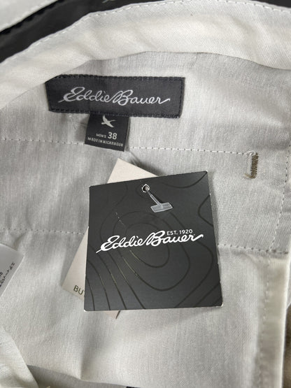 NEW Eddie Bauer Men’s Beige Relaxed Fit Khaki Pants - 38