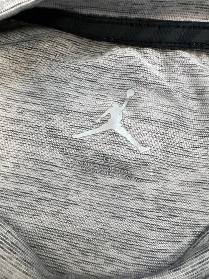 Nike Jordan Men’s Gray U of M Michigan Long Sleeve Athletic Shirt - L