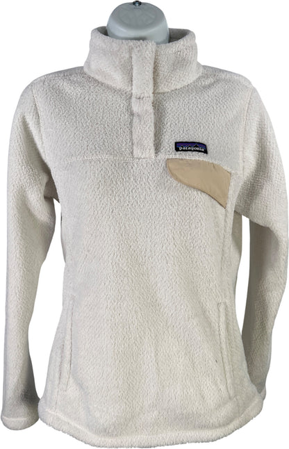 Patagonia Women’s White Re-Tool Snap-T Pullover Jacket - S