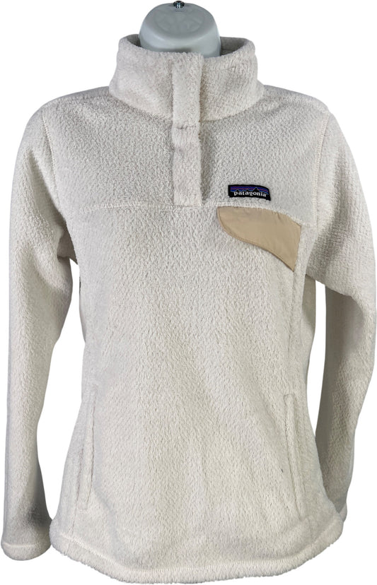 Patagonia Women’s White Re-Tool Snap-T Pullover Jacket - S