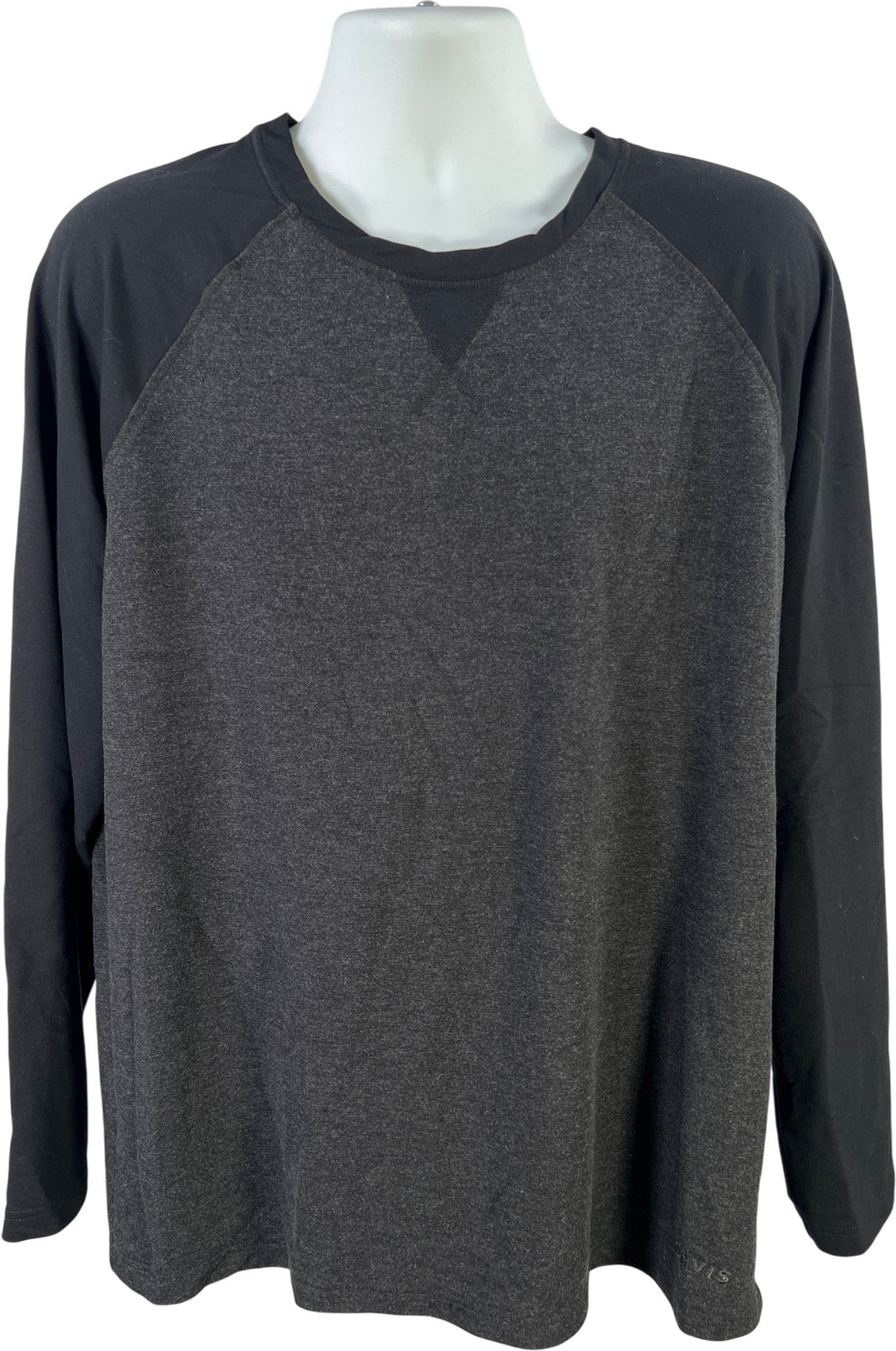 Orvis Men’s Black/Gray Long Sleeve Shirt - XL