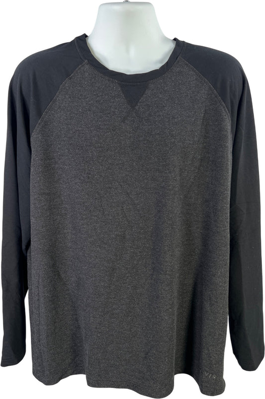 Orvis Men’s Black/Gray Long Sleeve Shirt - XL