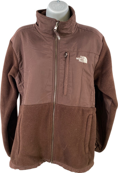 The North Face Women’s Brown Denali Polartec Fleece Full Zip Jacket - L