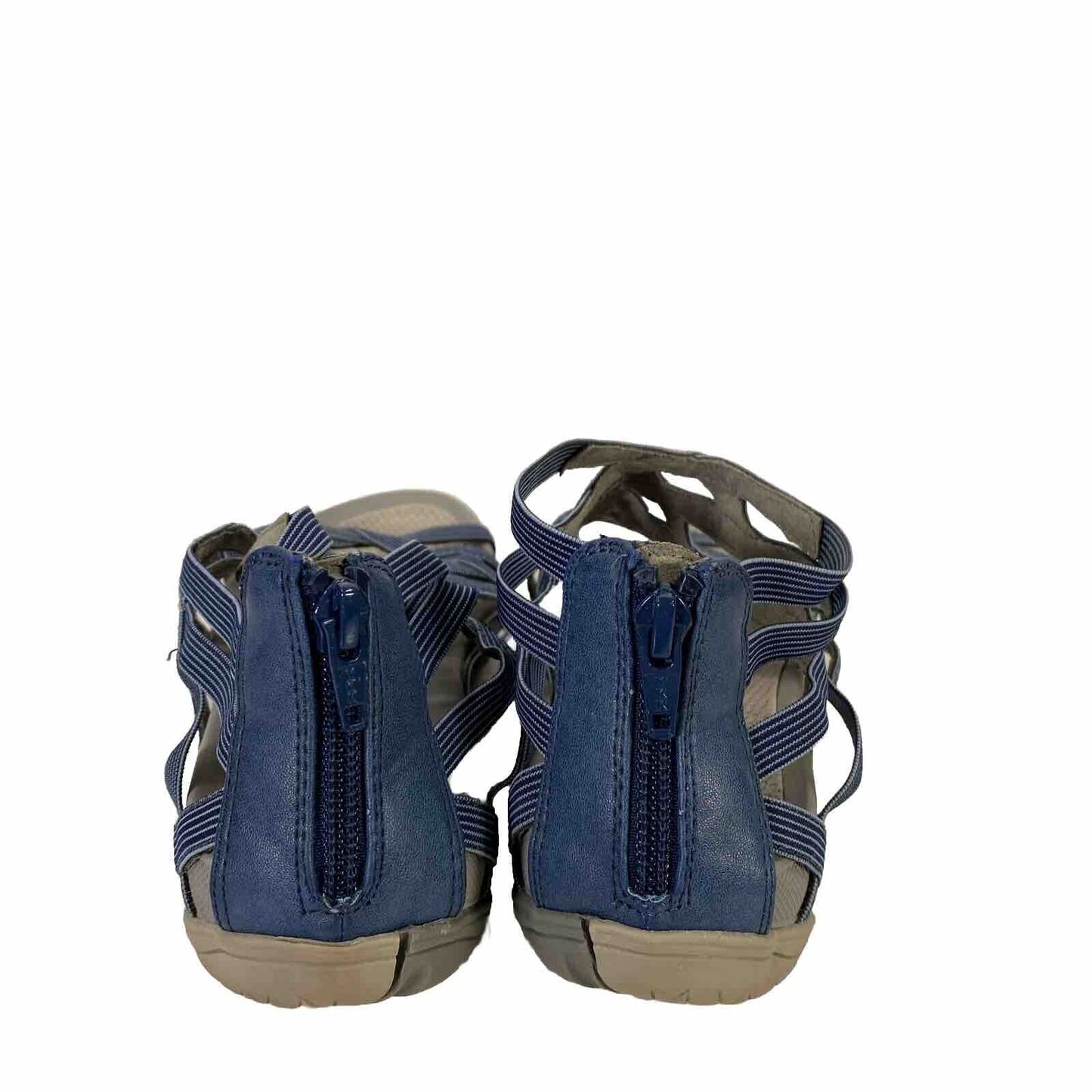 Baretraps Women's Blue Samina Strappy Gladiator Sport Sandals - 6.5