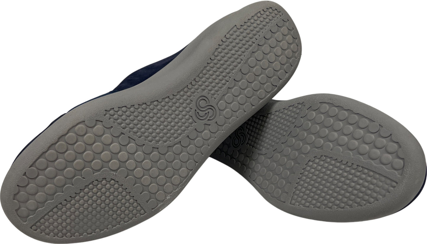 Clarks Cloudsteppers Women’s Blue Cushion Soft Wedge Flats - 9.5