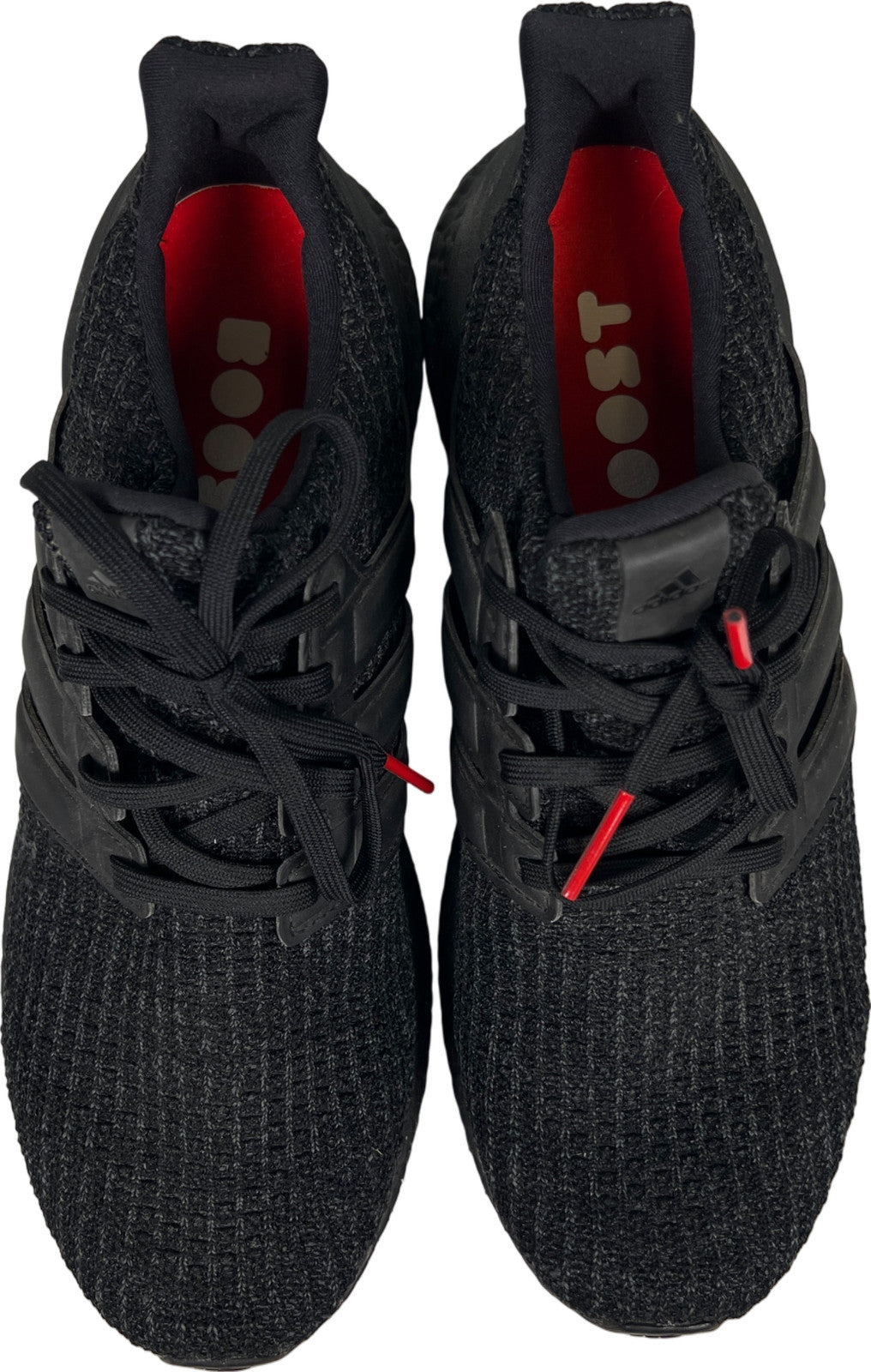Adidas Men’s Triple Black Ultraboost Lace Up Athletic Sneakers - 9.5