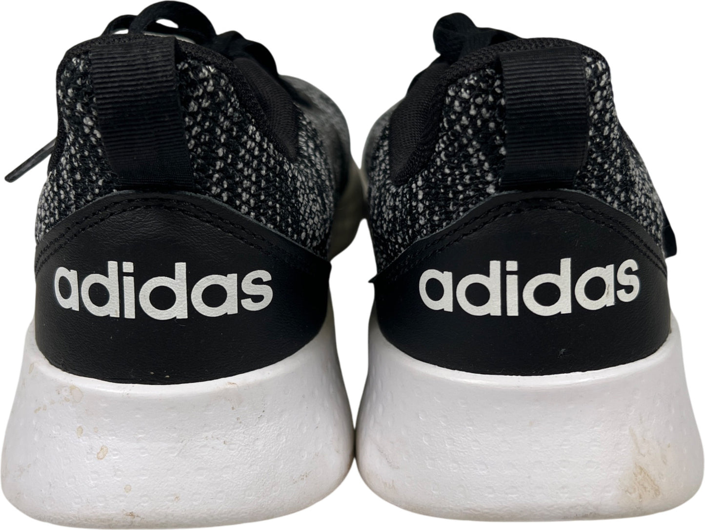 Adidas Men’s Black Cloudfoam Lace Up Athletic Sneakers - 8.5