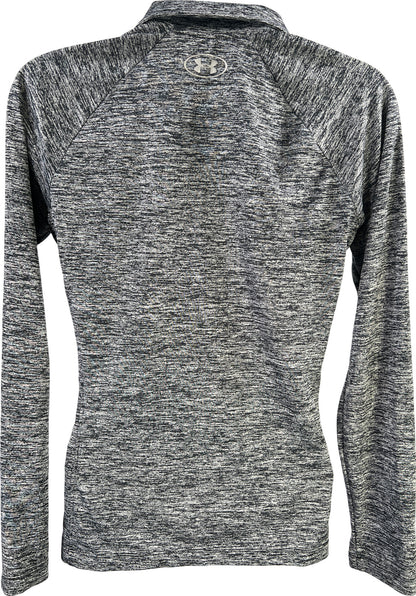 Under Armour Women’s Blue Long Sleeve 1/4 Zip Pullover Athletic Shirt - S