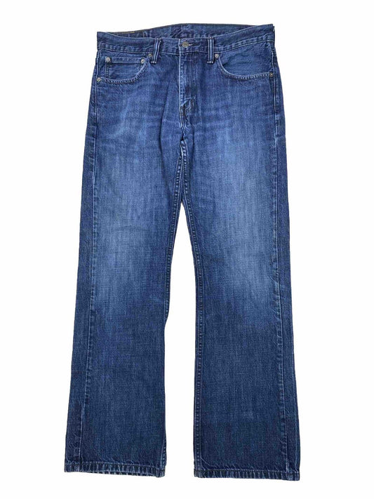Levi's Men's Dark Wash 527 Boot Cut Jeans - 34x32