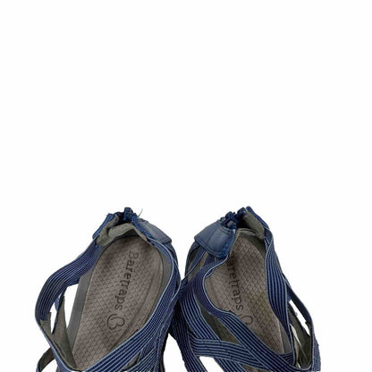 Baretraps Women's Blue Samina Strappy Gladiator Sport Sandals - 6.5