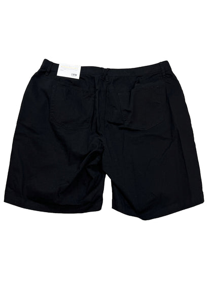 NUEVOS pantalones cortos negros ligeros con curvas moderadas de CJ Banks para mujer - 18W Plus