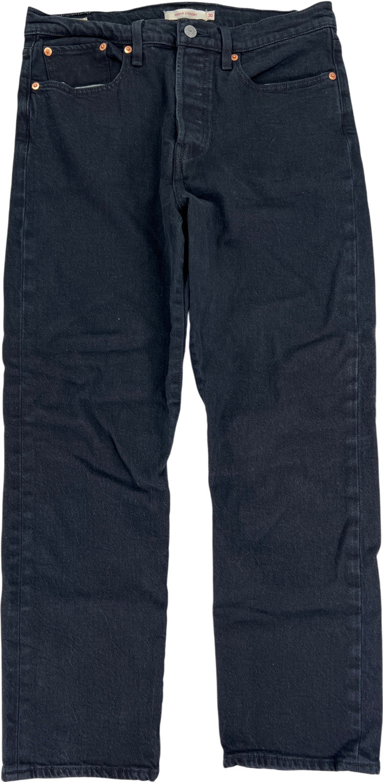 Levi’s Women’s Black Wedgie Straight Denim Jeans - 30