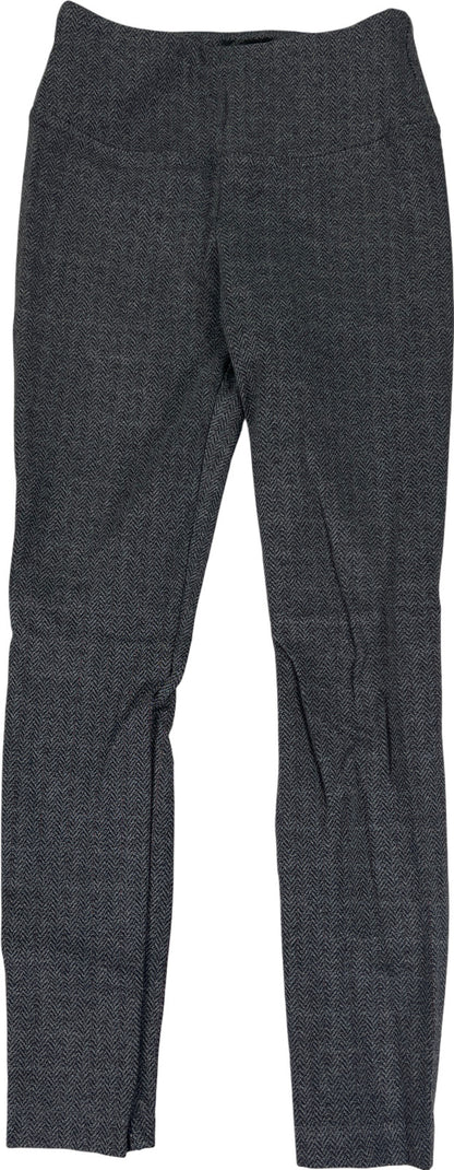 White House Black Market Women’s Gray Runway Casual Leggings - 2 Short