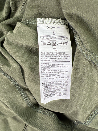 Old Navy Women’s Green Dolman Short Sleeve Short Romper - L