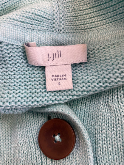 J.Jill Women’s Blue Long Sleeve Button Up Cardigan Sweater - S